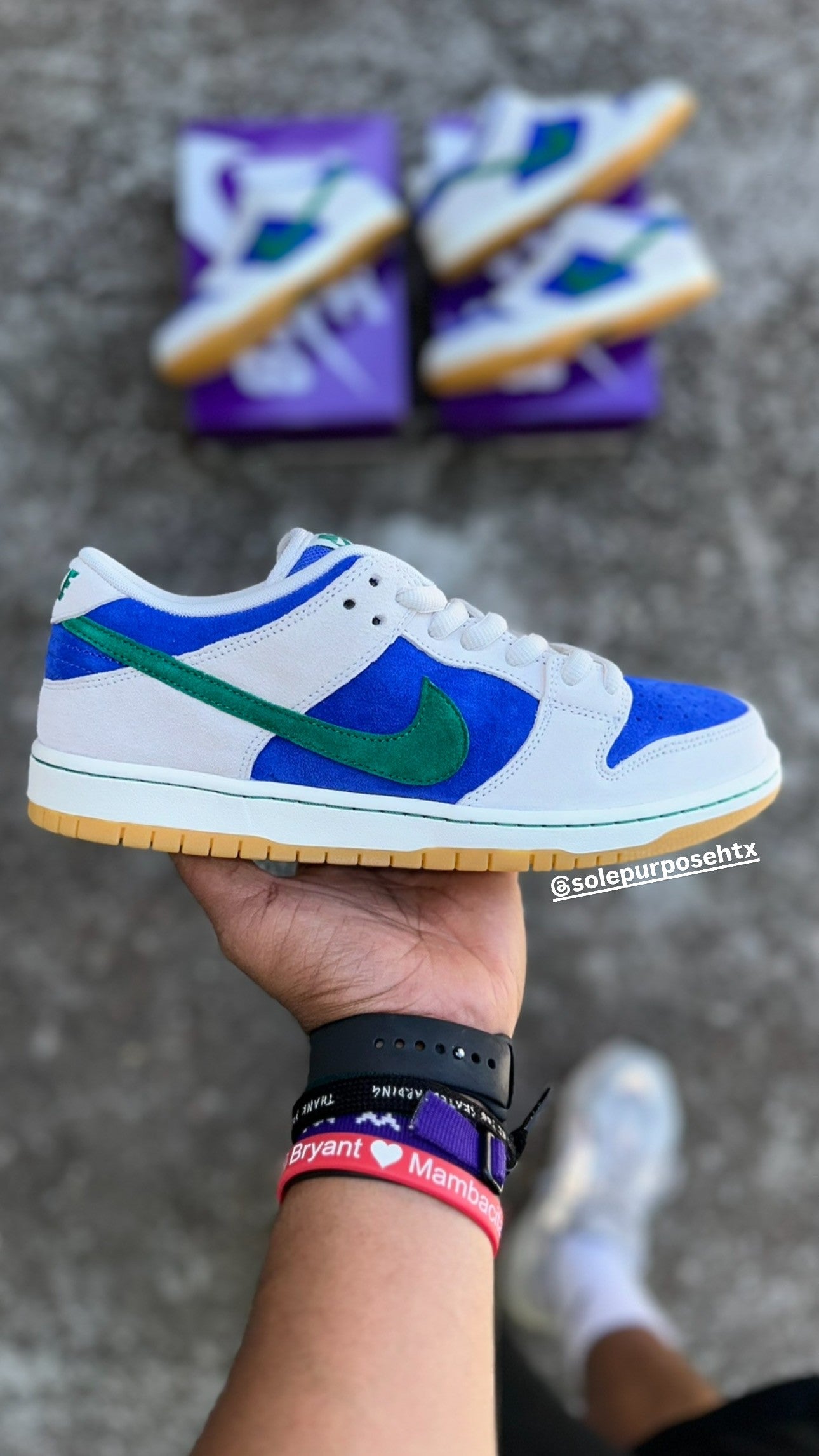 Nike SB Dunk Low (Hyper Royal Malachite)